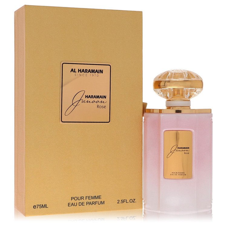 Al Haramain Junoon Rose by Al Haramain Eau De Parfum Spray (Unboxed) 2.5 oz Al Haramain Junoon Rose by Al Haramain Eau De Parfum Spray (Unboxed) 2.5 oz
